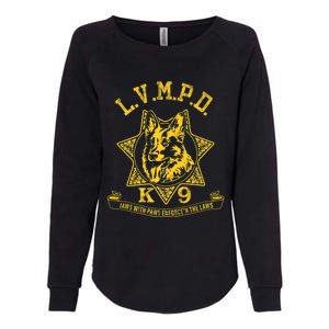 LVMPD K9 Police Officer Premium Womens California Wash Sweatshirt