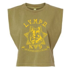 LVMPD K9 Police Officer Premium Garment-Dyed Women's Muscle Tee