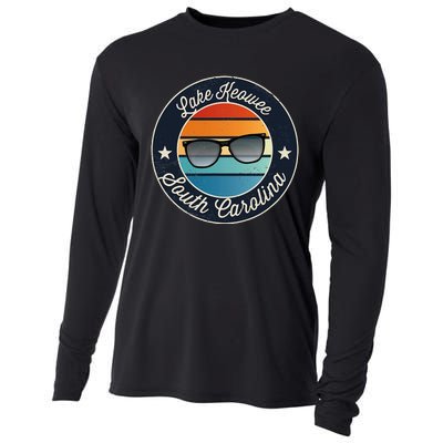 Lake Keowee South Carolina Souvenir Cooling Performance Long Sleeve Crew