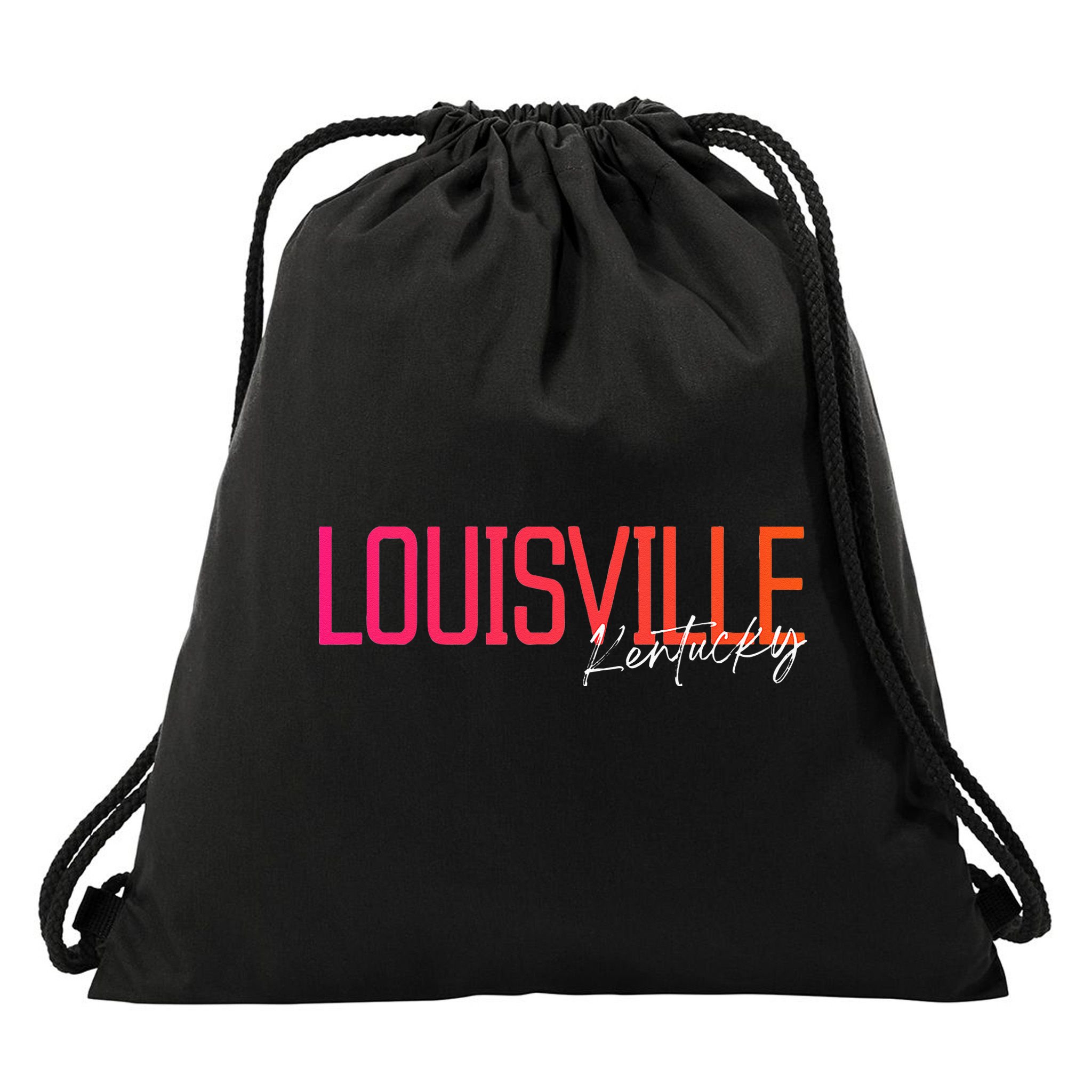 Louisville Kentucky Souvenir Vintage Kentucky Louisville Drawstring Bag