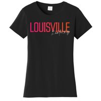 Louisville Kentucky Souvenir Vintage Kentucky Louisville Women's T-Shirt