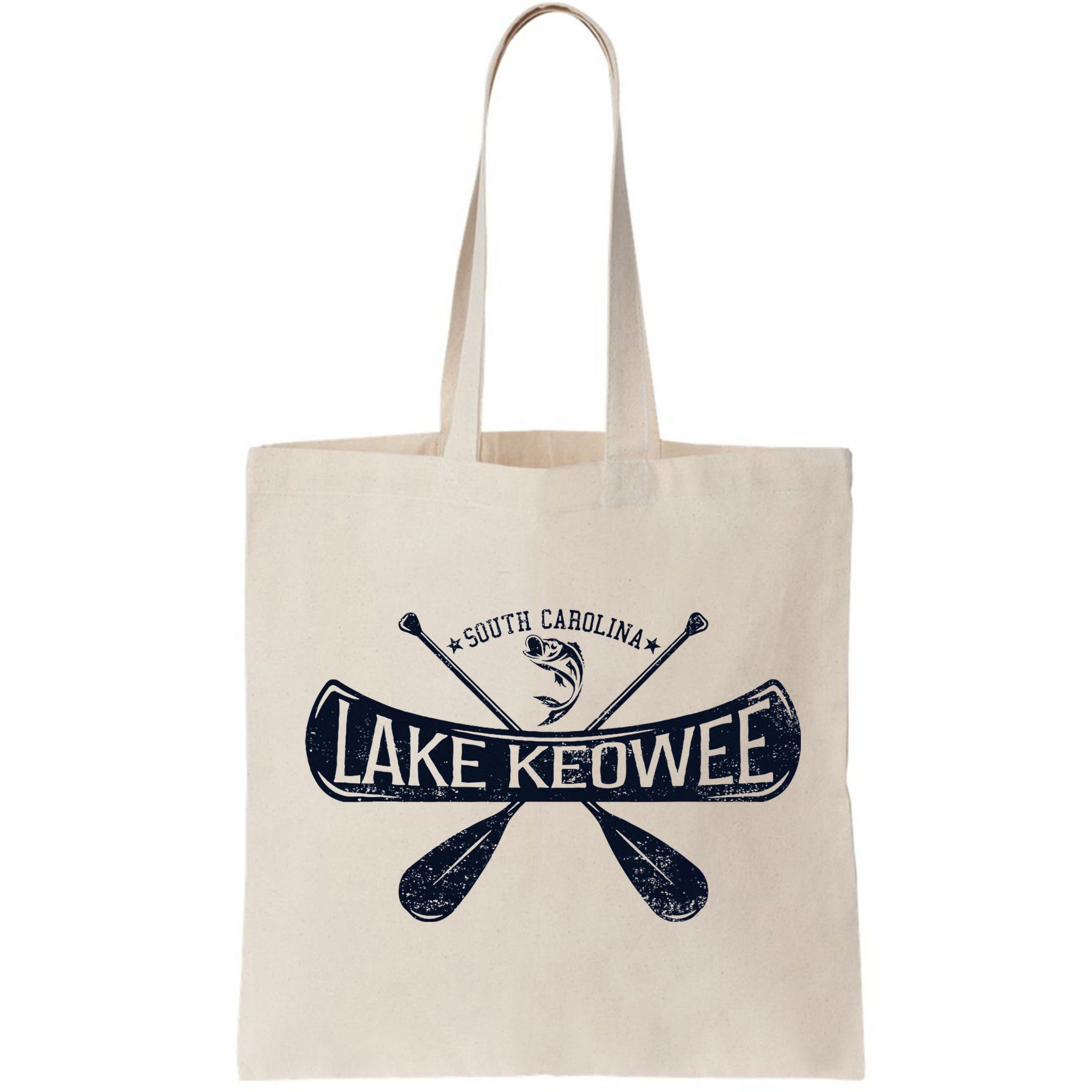 Lake Keowee South Carolina Vintage Distressed Bag