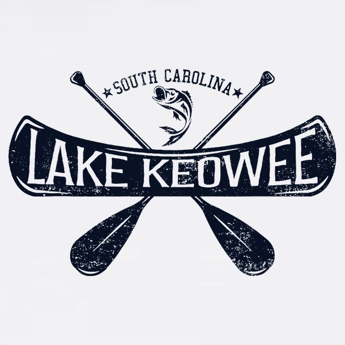 Lake Keowee South Carolina Vintage Distressed Baby Bodysuit