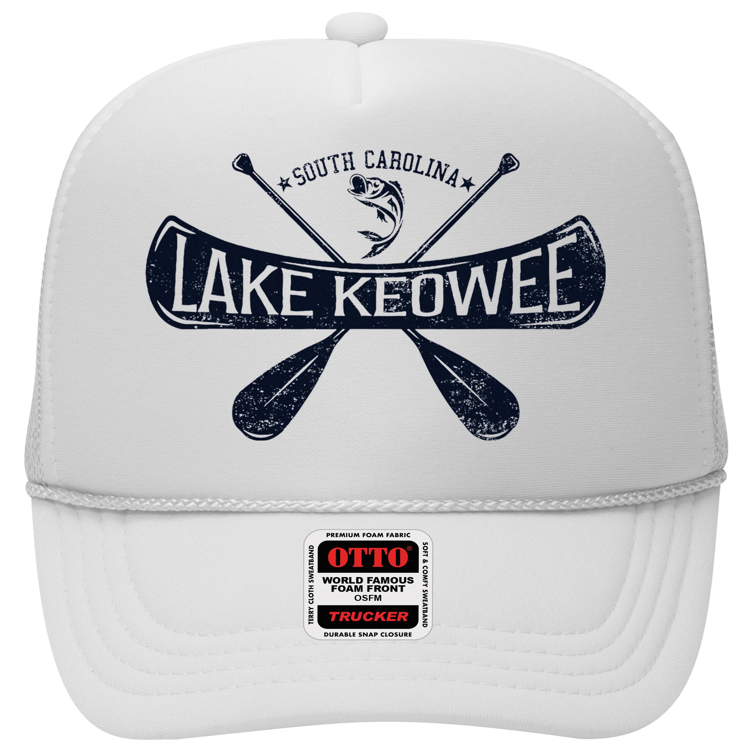 Lake Keowee South Carolina Vintage Distressed Hat