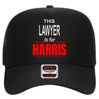 Lawyer Kamala Supports Harris President 2024 High Crown Mesh Back Trucker Hat