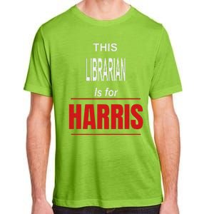 Librarian Kamala Supports Harris President 2024 Harris Adult ChromaSoft Performance T-Shirt