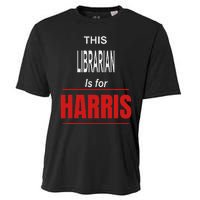 Librarian Kamala Supports Harris President 2024 Harris Cooling Performance Crew T-Shirt