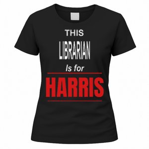 Librarian Kamala Supports Harris President 2024 Harris Women's T-Shirt