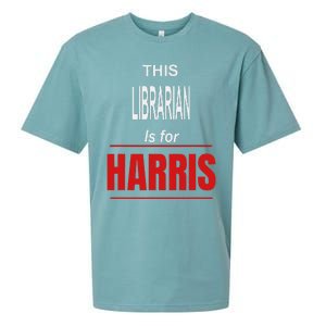 Librarian Kamala Supports Harris President 2024 Harris Sueded Cloud Jersey T-Shirt