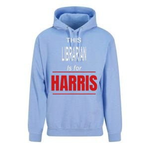 Librarian Kamala Supports Harris President 2024 Harris Unisex Surf Hoodie