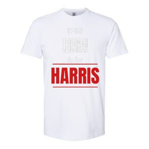 Librarian Kamala Supports Harris President 2024 Harris Softstyle CVC T-Shirt