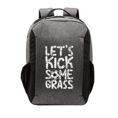 LetS Kick Some Grass Vector Backpack