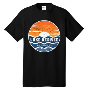 Lake Keowee South Carolina Lake Keowee Tall T-Shirt