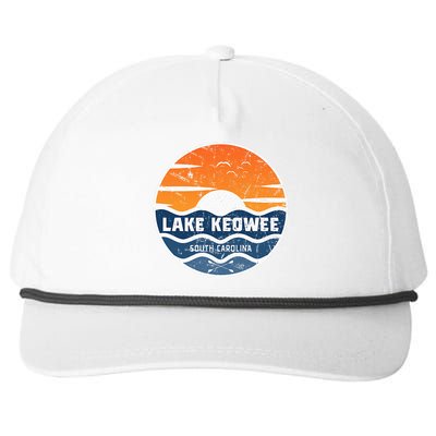 Lake Keowee South Carolina Lake Keowee Snapback Five-Panel Rope Hat