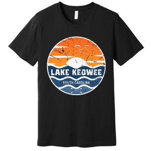 Lake Keowee South Carolina Lake Keowee Premium T-Shirt