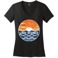 Lake Keowee South Carolina Lake Keowee Women's V-Neck T-Shirt