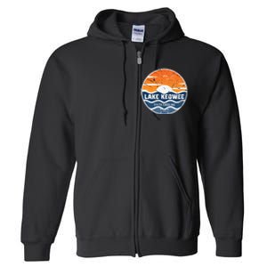 Lake Keowee South Carolina Lake Keowee Full Zip Hoodie