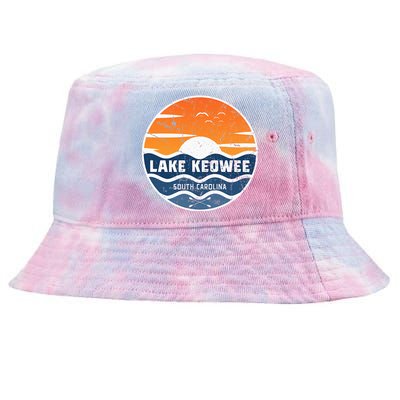 Lake Keowee South Carolina Lake Keowee Tie-Dyed Bucket Hat