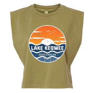 Lake Keowee South Carolina Lake Keowee Garment-Dyed Women's Muscle Tee