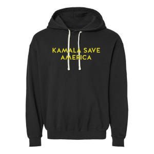 Limited Kamala Save America Garment-Dyed Fleece Hoodie