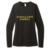 Limited Kamala Save America Womens CVC Long Sleeve Shirt