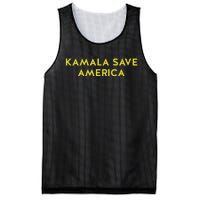 Limited Kamala Save America Mesh Reversible Basketball Jersey Tank