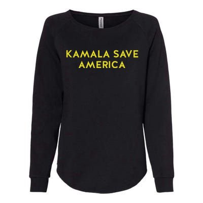 Limited Kamala Save America Womens California Wash Sweatshirt