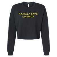 Limited Kamala Save America Cropped Pullover Crew