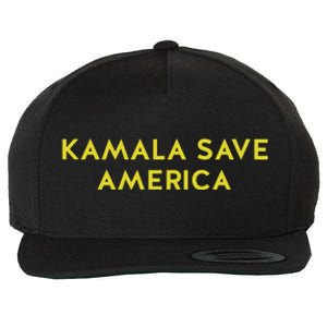 Limited Kamala Save America Wool Snapback Cap