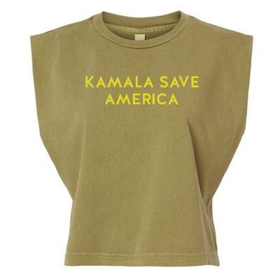 Limited Kamala Save America Garment-Dyed Women's Muscle Tee