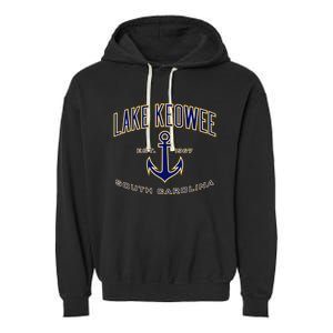 Lake Keowee SC Garment-Dyed Fleece Hoodie