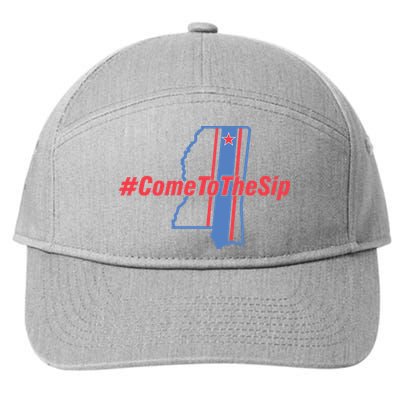 Come To The Sip 7-Panel Snapback Hat