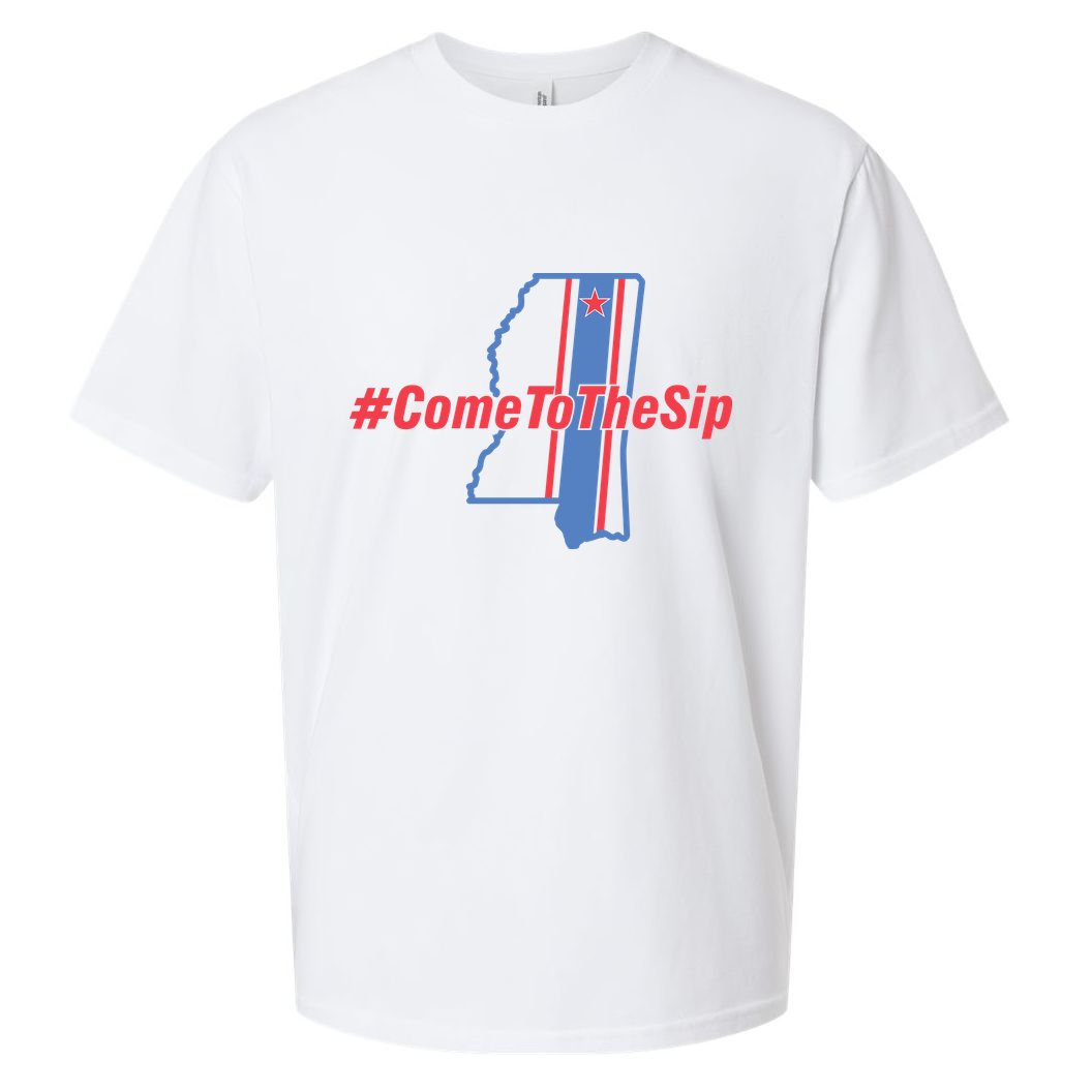 Come To The Sip Sueded Cloud Jersey T-Shirt