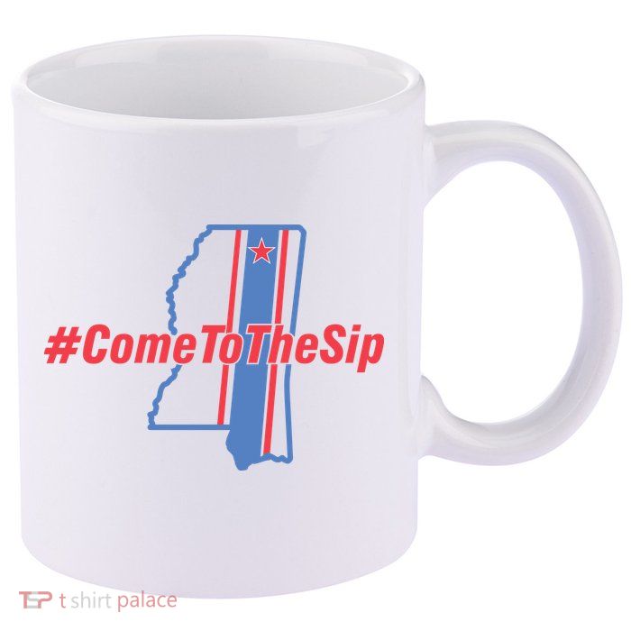Come To The Sip 11oz C Handle Ceramic Mug