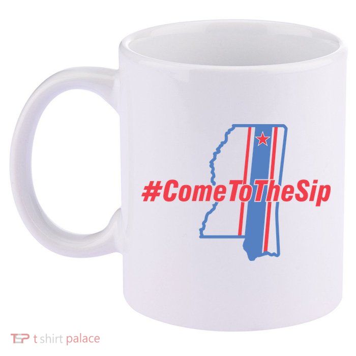 Come To The Sip 11oz C Handle Ceramic Mug