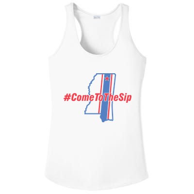 Come To The Sip Ladies PosiCharge Competitor Racerback Tank