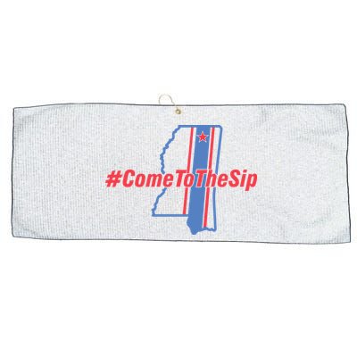 Come To The Sip Large Microfiber Waffle Golf Towel