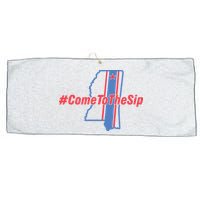 Come To The Sip Large Microfiber Waffle Golf Towel