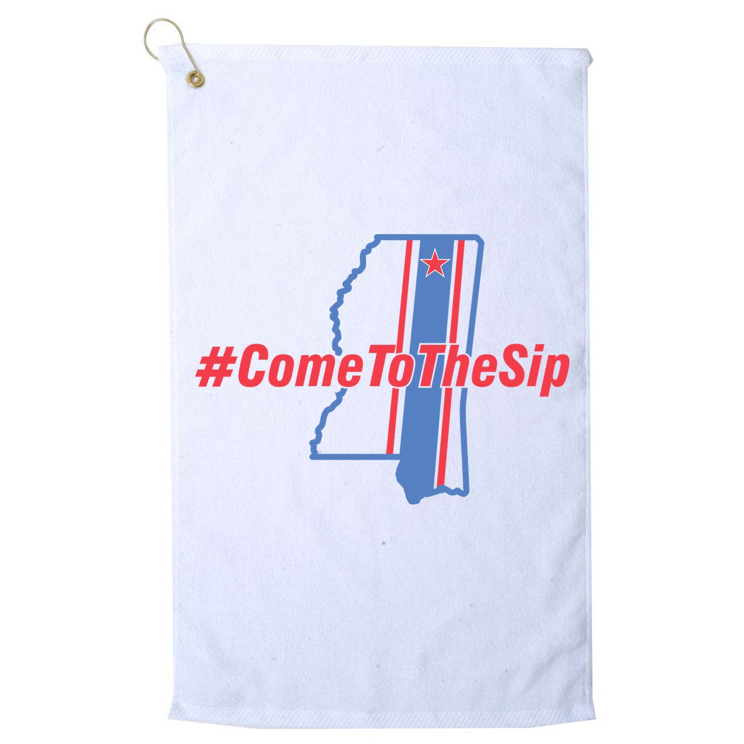 Come To The Sip Golf Towel