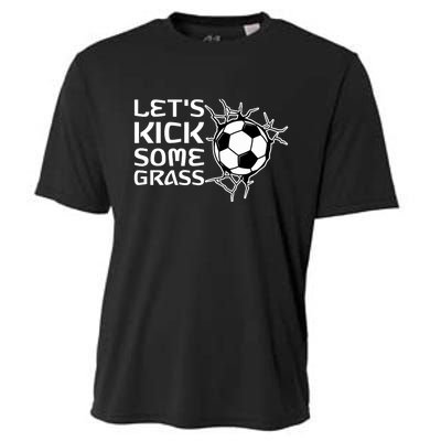 Let's Kick Some Grass - Premium Cooling Performance Crew T-Shirt