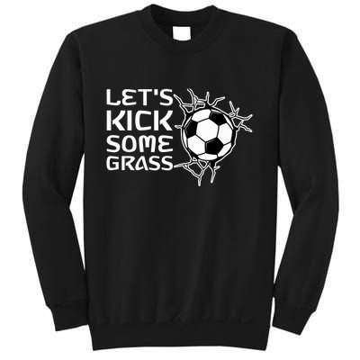 Let's Kick Some Grass - Premium Sweatshirt