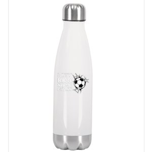 Let's Kick Some Grass - Premium Stainless Steel Insulated Water Bottle