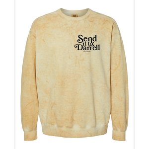 Lala Kent Send It To Darrell Tom Sandoval Colorblast Crewneck Sweatshirt