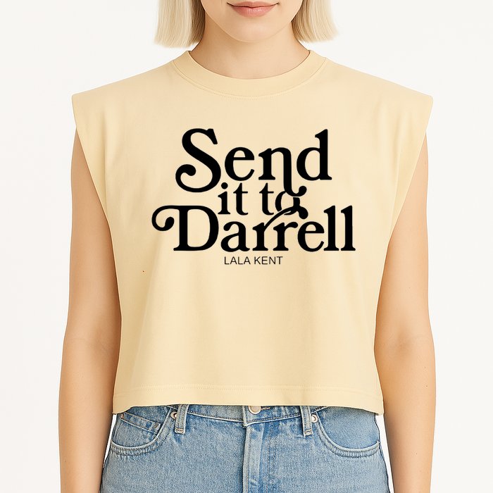 Lala Kent Send It To Darrell Tom Sandoval Garment-Dyed Women's Muscle Tee