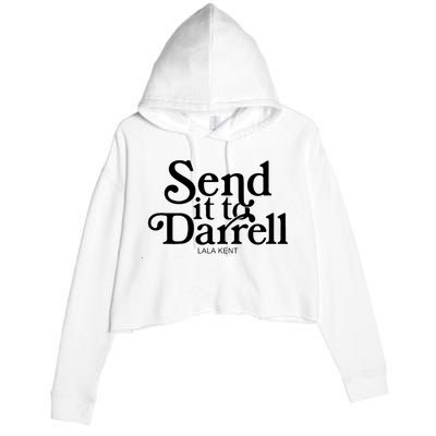 Lala Kent Send It To Darrell Tom Sandoval Crop Fleece Hoodie