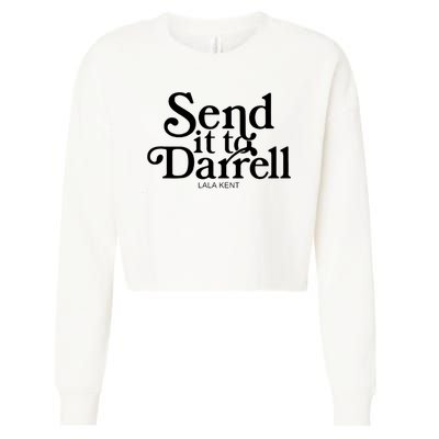 Lala Kent Send It To Darrell Tom Sandoval Cropped Pullover Crew