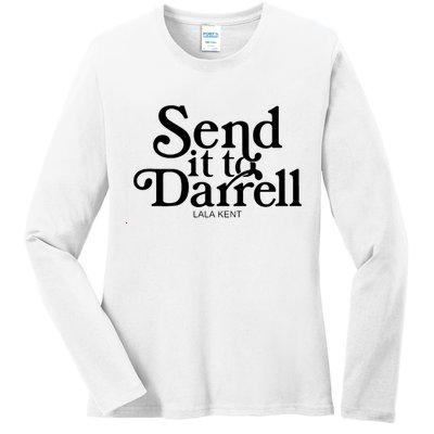Lala Kent Send It To Darrell Tom Sandoval Ladies Long Sleeve Shirt