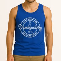Lets Keep The Dumb F To A Minimum Today Gift Funny Sarcastic Gift Tank Top