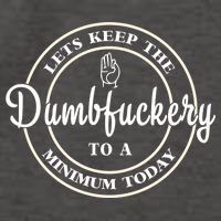 Lets Keep The Dumb F To A Minimum Today Gift Funny Sarcastic Gift Vector Backpack