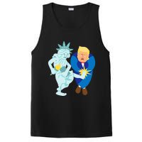 Liberty Kicks Trump 2020 Election Anti Donald Democrat Gift PosiCharge Competitor Tank